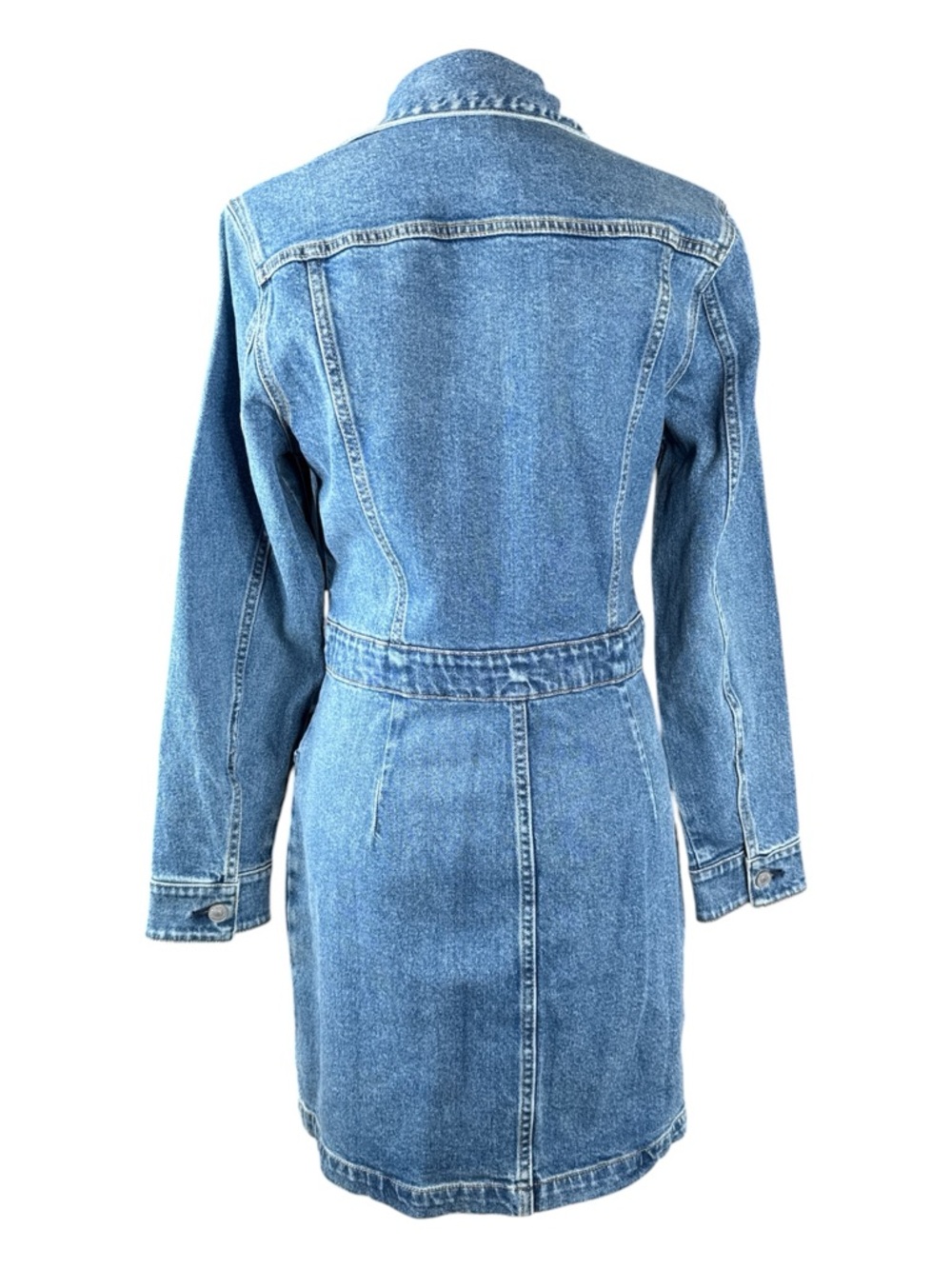 FAHERTY Michelle Denim Mini Shirtdress - Picture 5 of 14